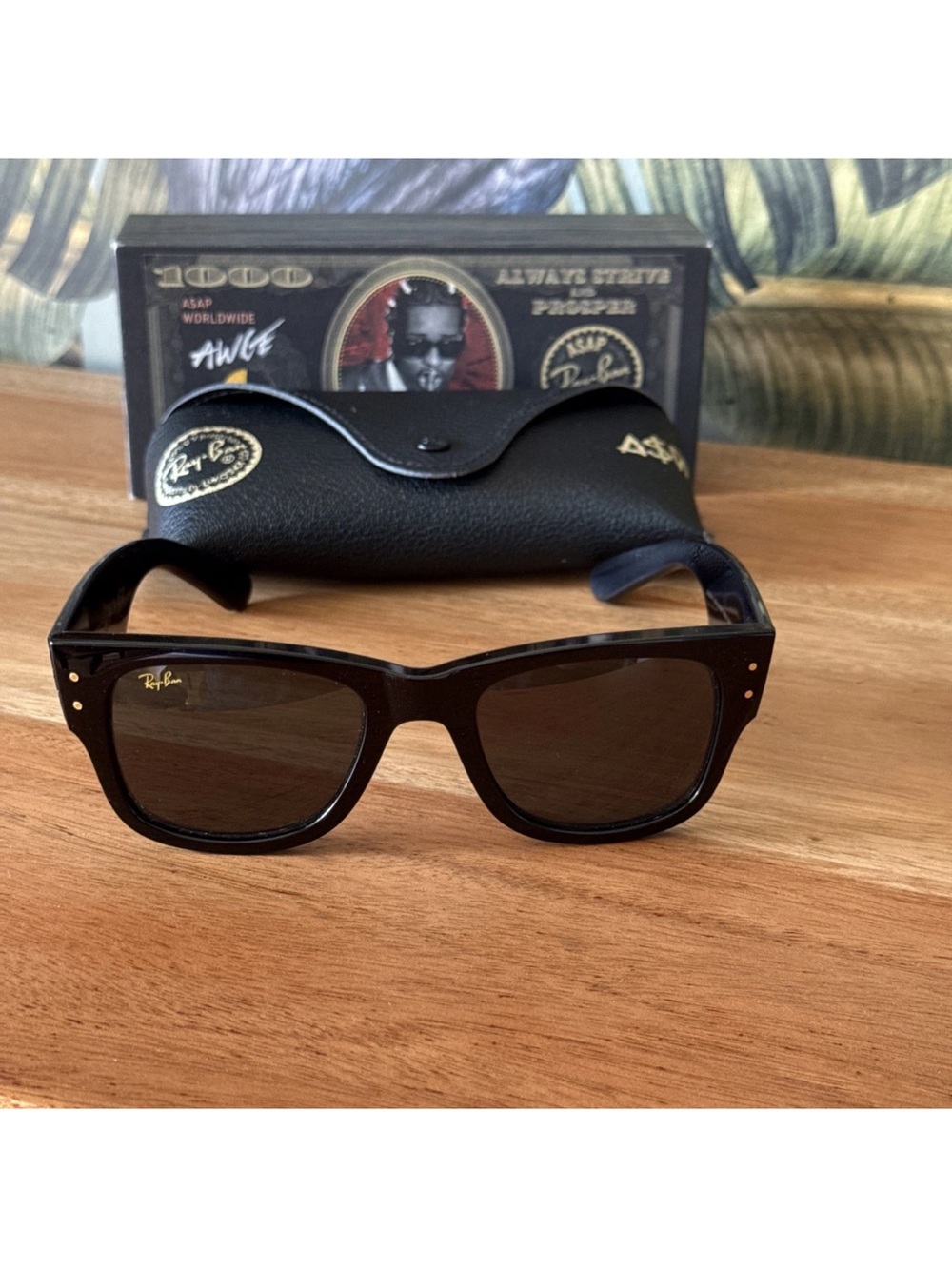 Authentic Ray Ban ASAP Rocky wayfarer sunglasses